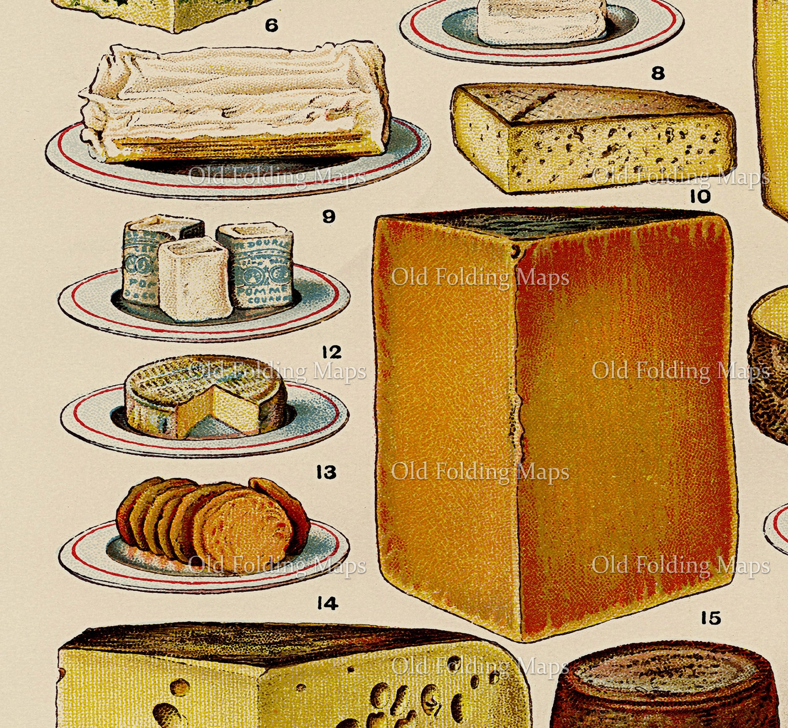 Mrs.Beeton's Cheese circa 1868